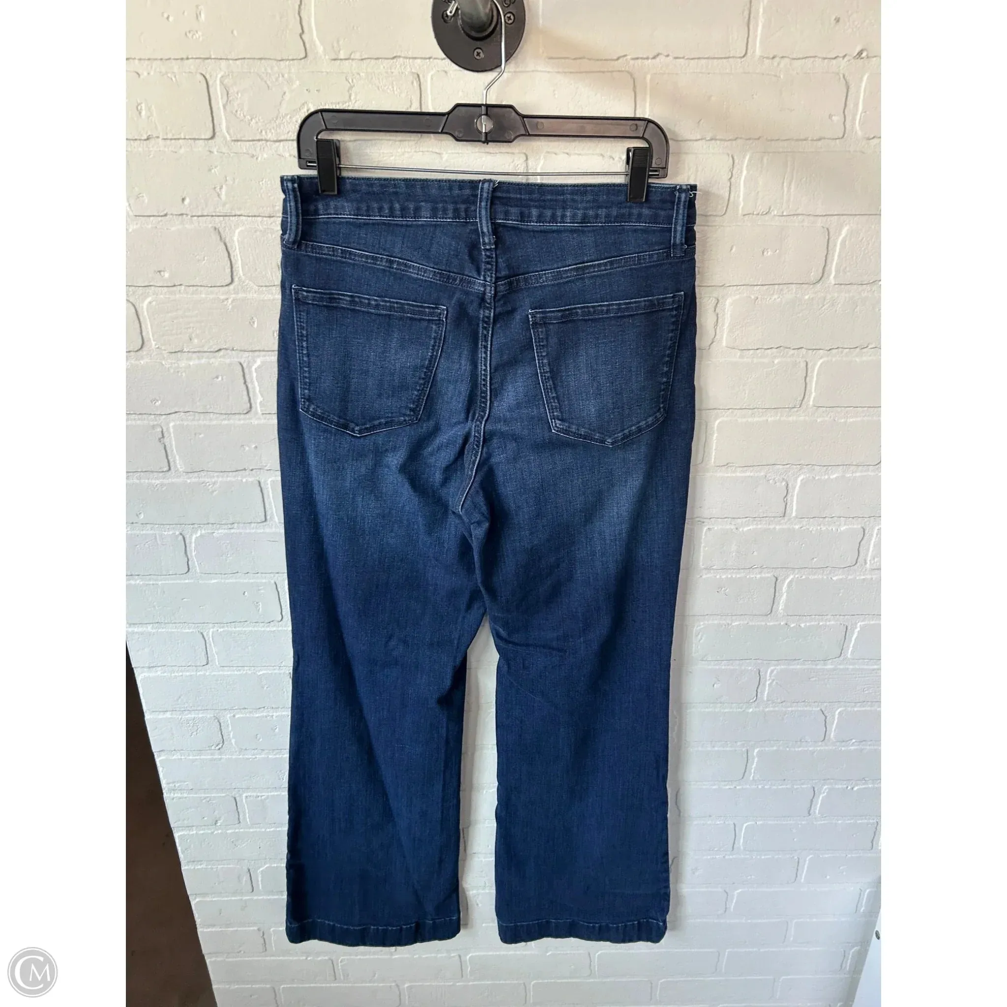 Jeans Flared By Lc Lauren Conrad In Blue Denim, Size: 10