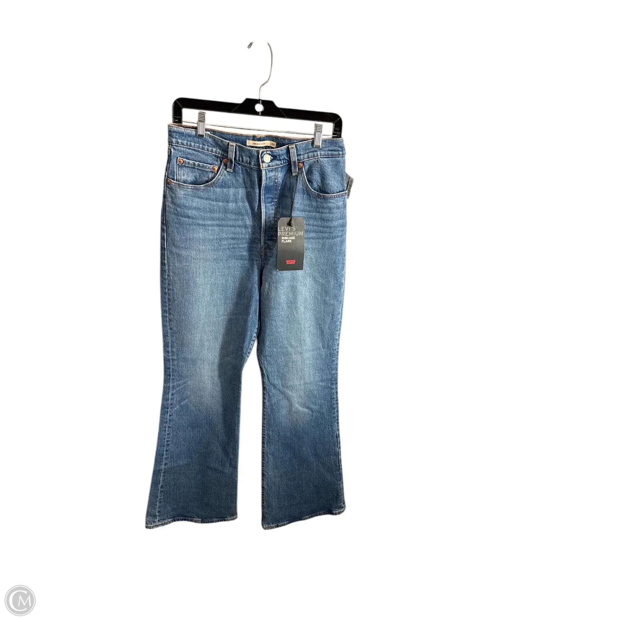 Jeans Flared By Levis In Blue, Size: 8