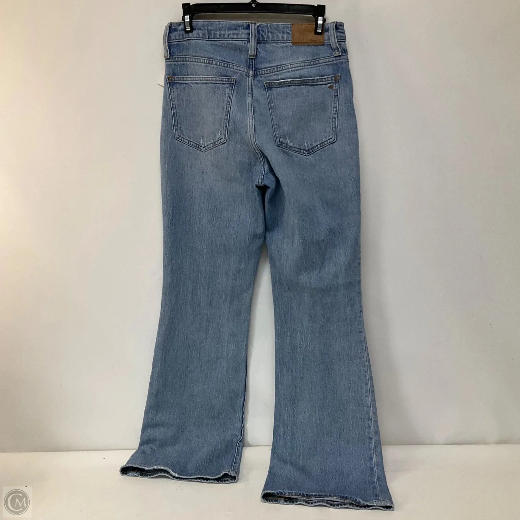 Jeans Flared By Madewell In Blue Denim, Size: 0