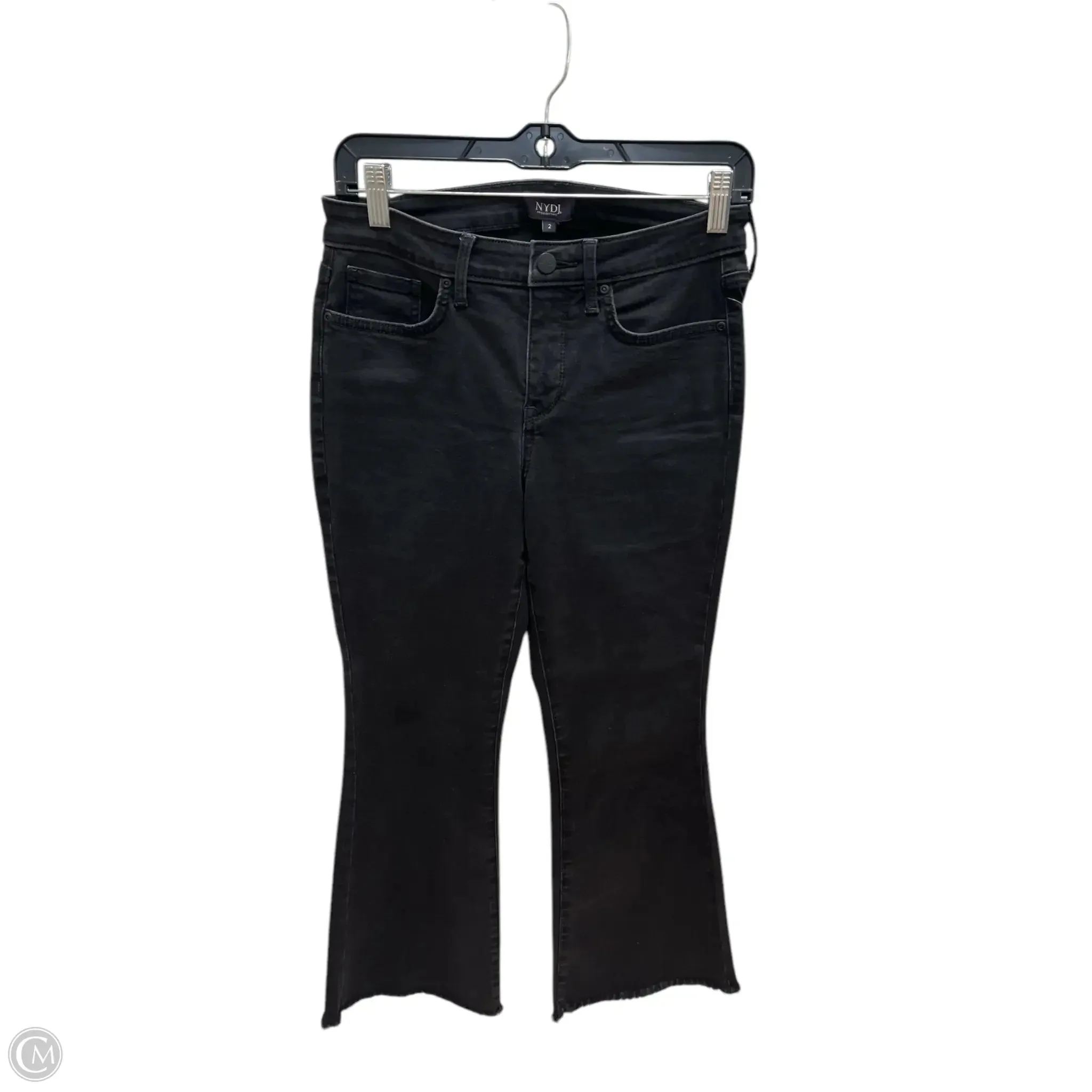 Jeans Flared By Not Your Daughters Jeans In Black, Size: 2