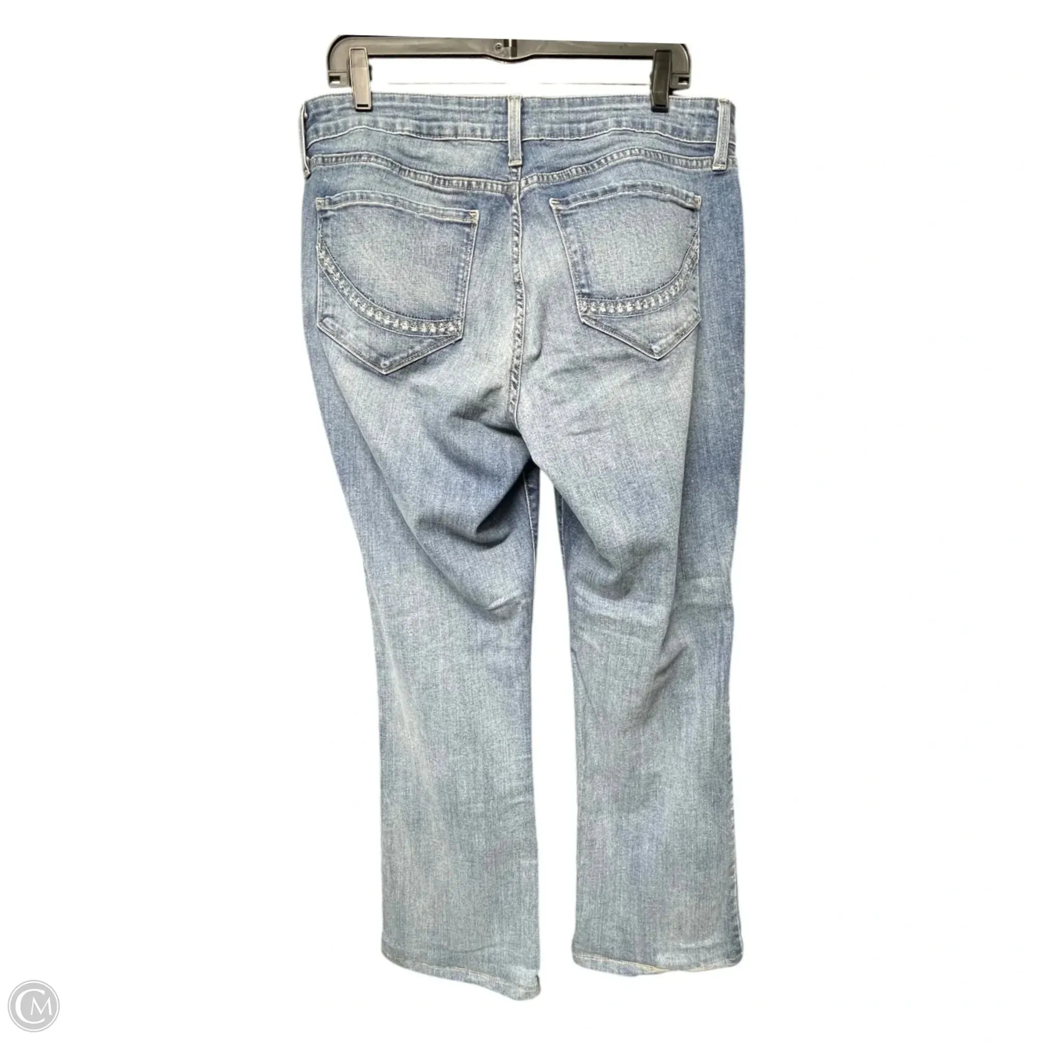 Jeans Flared By Not Your Daughters Jeans  In Blue Denim, Size: 14