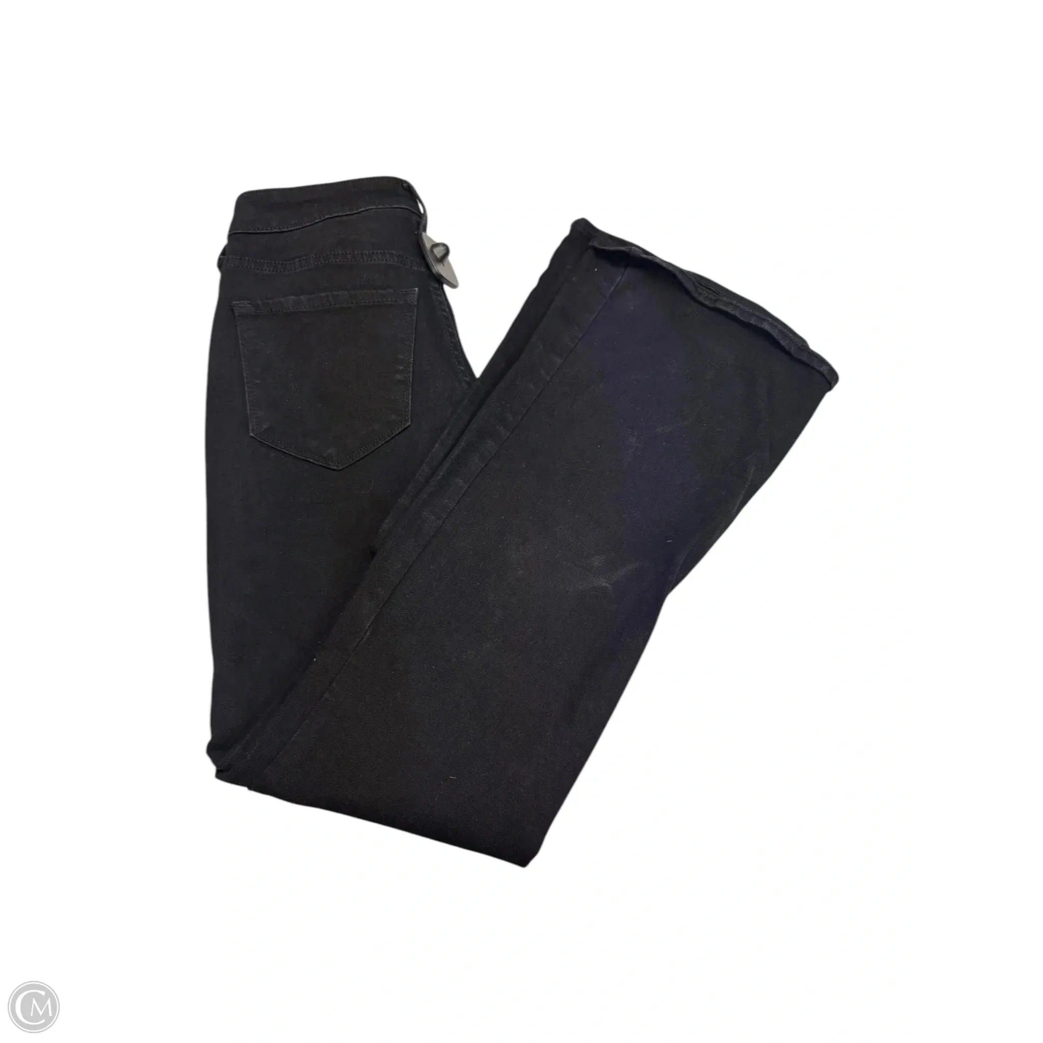Jeans Flared By Old Navy In Black Denim, Size: 2