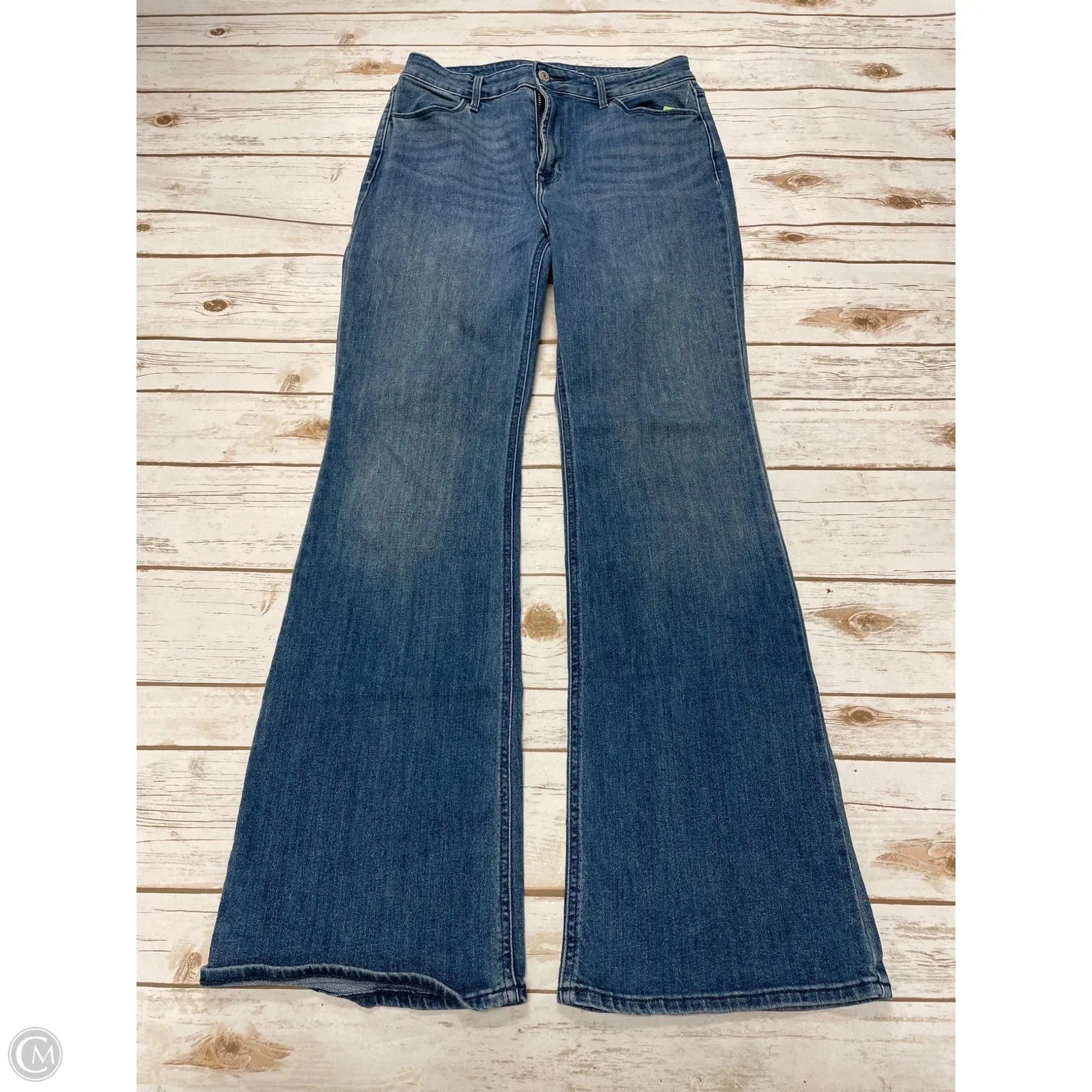 Jeans Flared By Old Navy In Blue, Size: 10