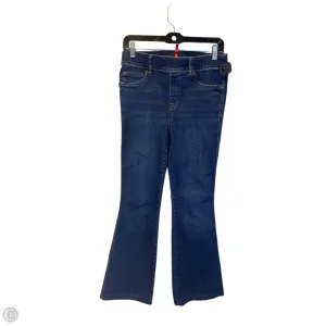 Jeans Flared By Spanx In Blue Denim, Size: M