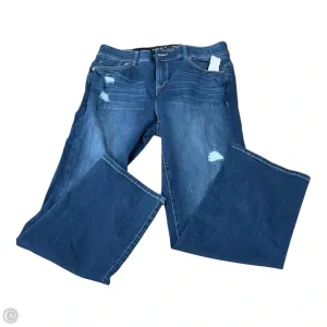 Jeans Flared By Torrid In Blue Denim, Size: 18