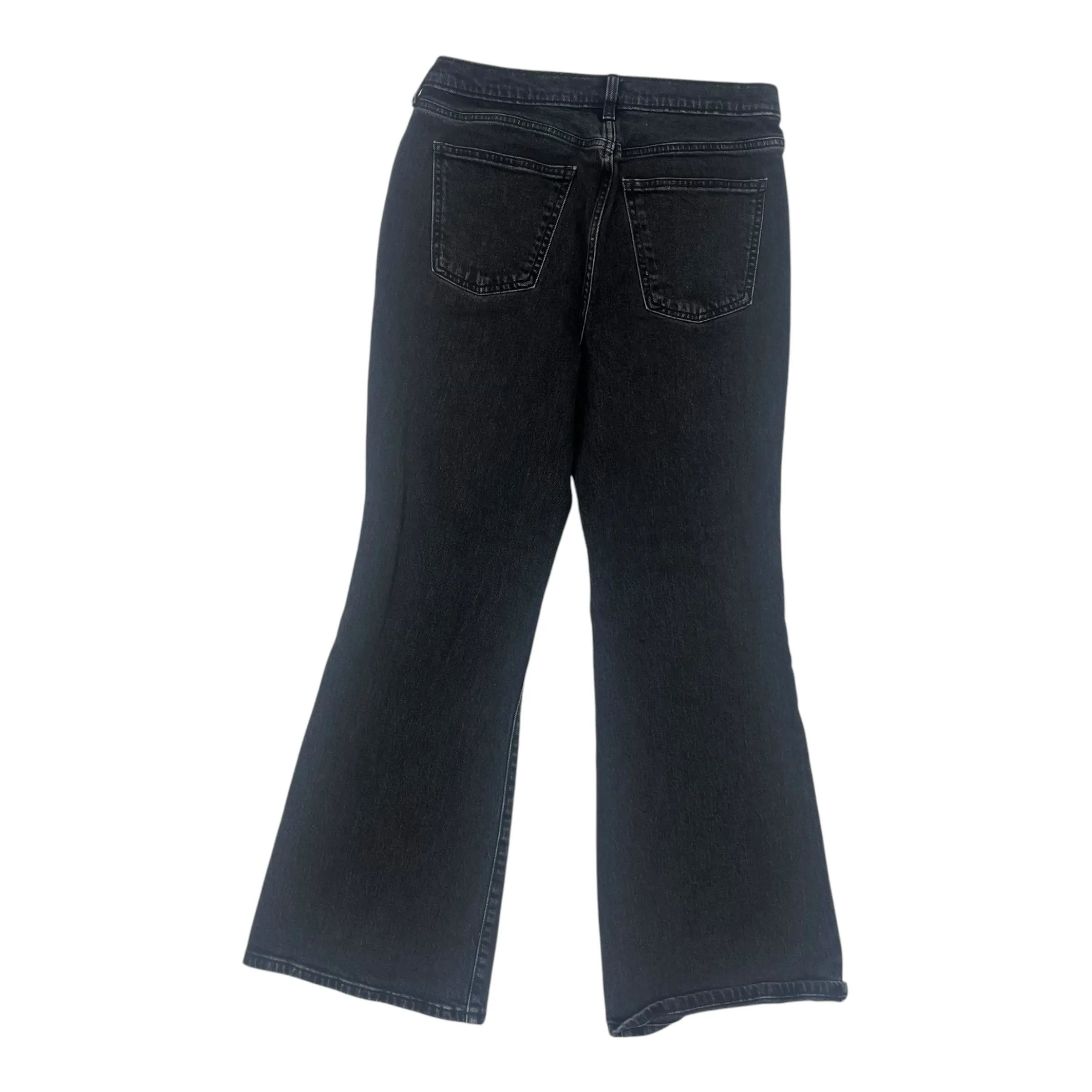 Jeans Flared By Universal Thread In Black Denim, Size:10