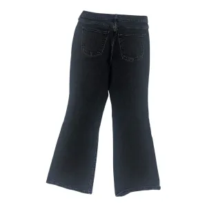 Jeans Flared By Universal Thread In Black Denim, Size:10
