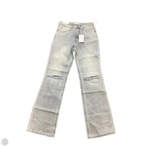 Jeans Flared By Vervet In Blue Denim, Size: 4