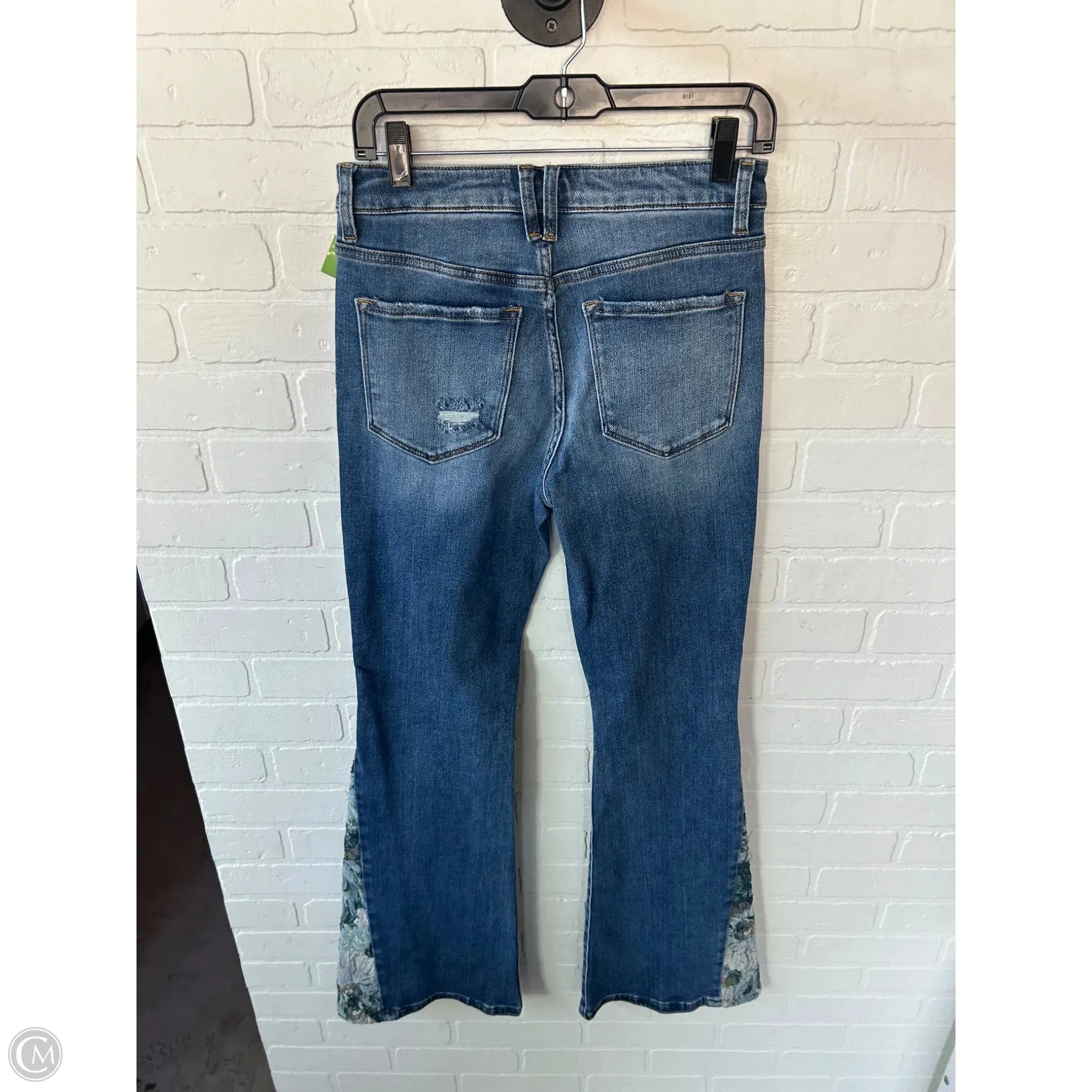 Jeans Flared By Vervet In Blue Denim, Size: 6
