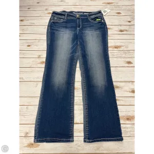 Jeans Flared By Wallflower In Blue, Size: 16l