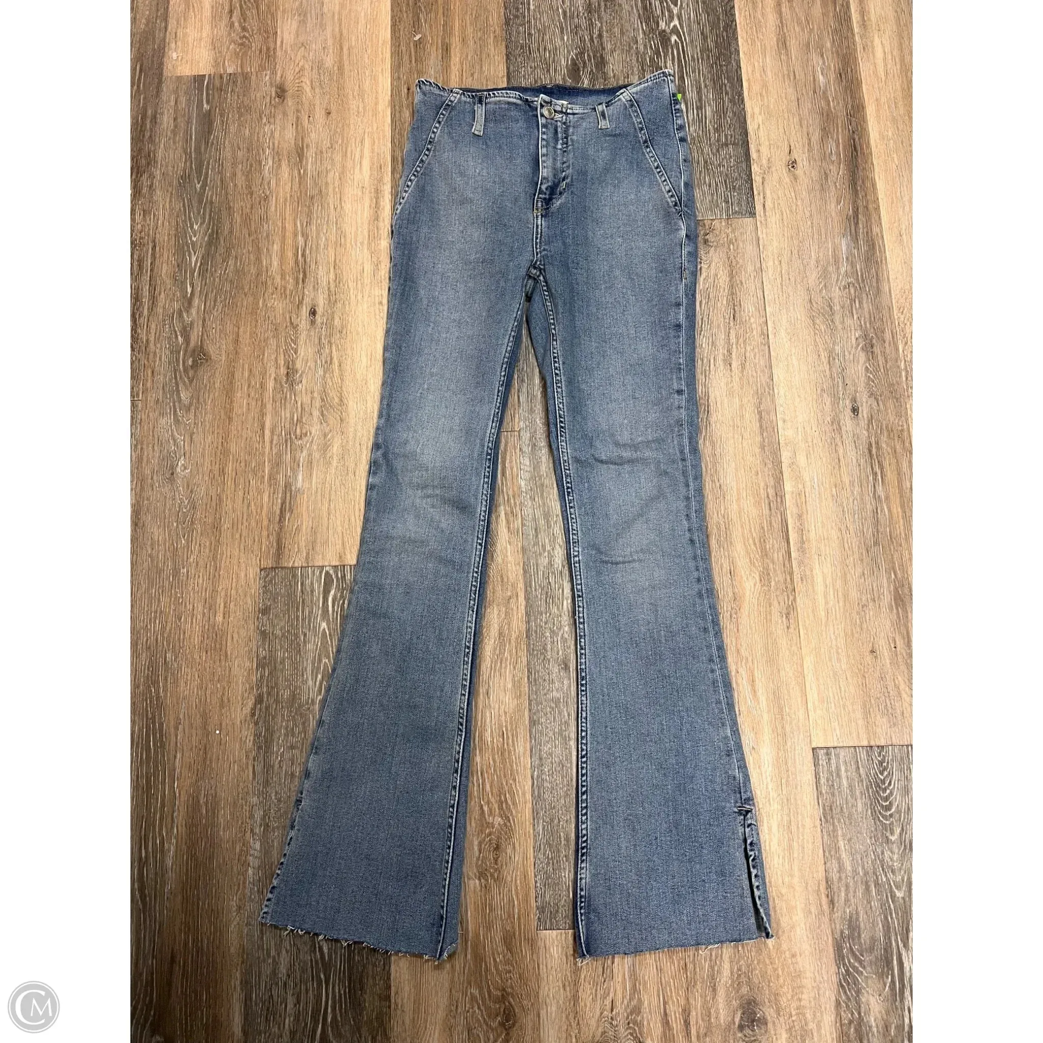 Jeans Flared By We The Free In Blue Denim, Size: 2/26
