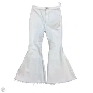 Jeans Flared By We The Free In White Denim, Size: 10