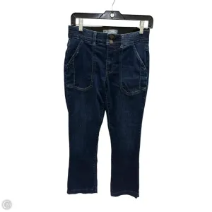 Jeans Flared By Wit & Wisdom In Blue Denim, Size: 4