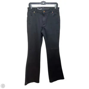 Jeans Flared By Wrangler x Modcloth In Black Denim, Size: 8