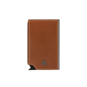 Jekyll & Hide Slim Card Slide Wallet - Tan
