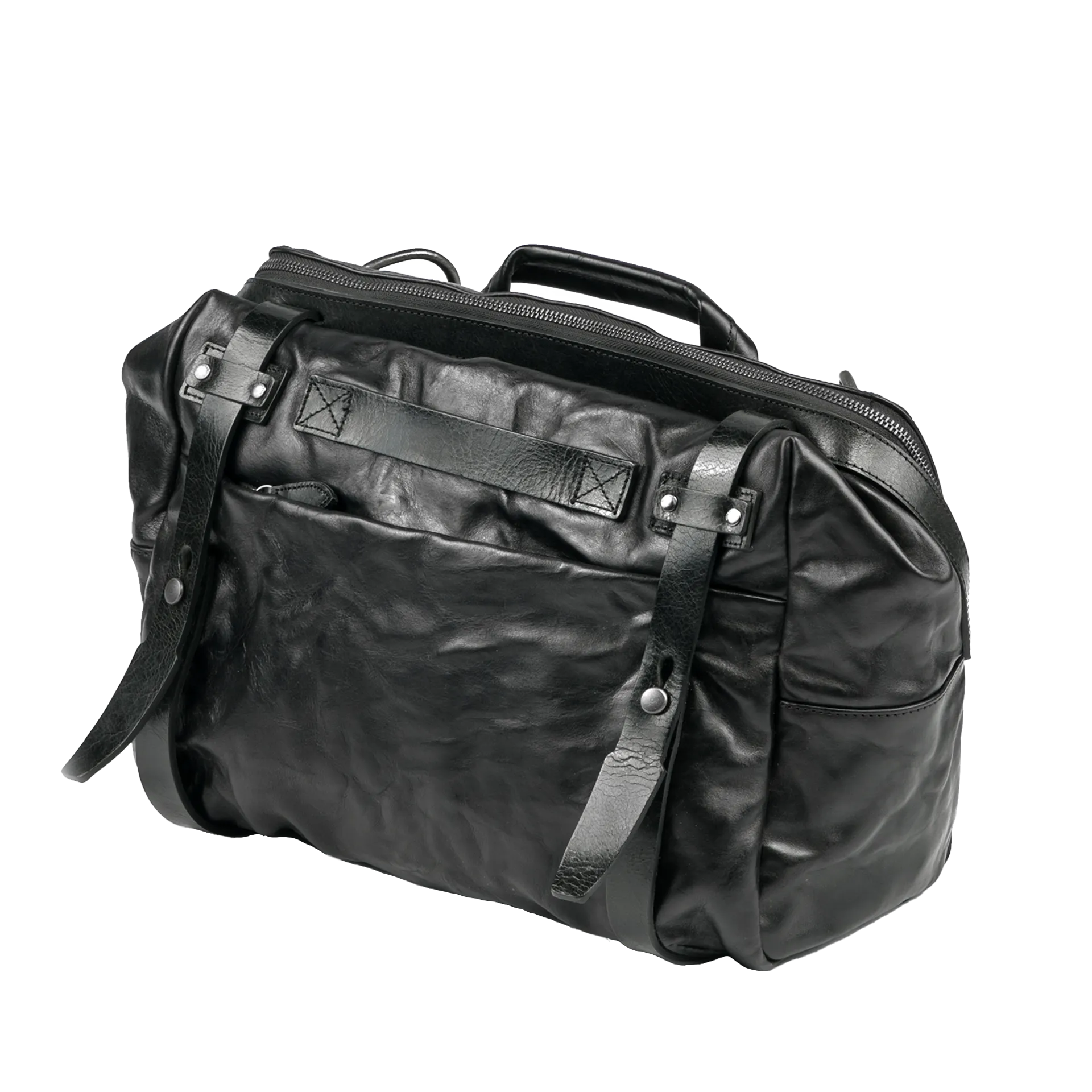 Lightning Rider Leather Sling Bag | 12L
