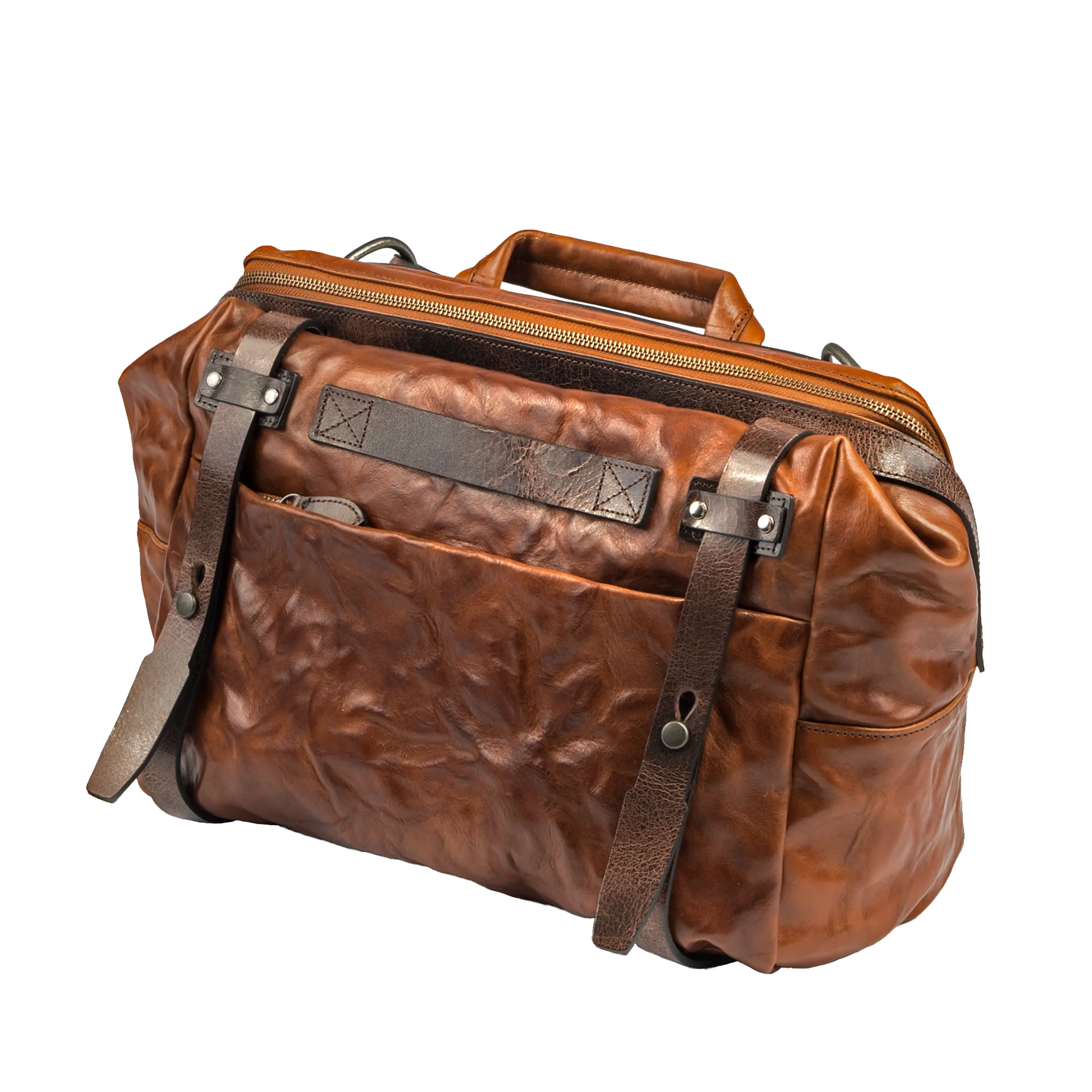 Lightning Rider Leather Sling Bag | 12L