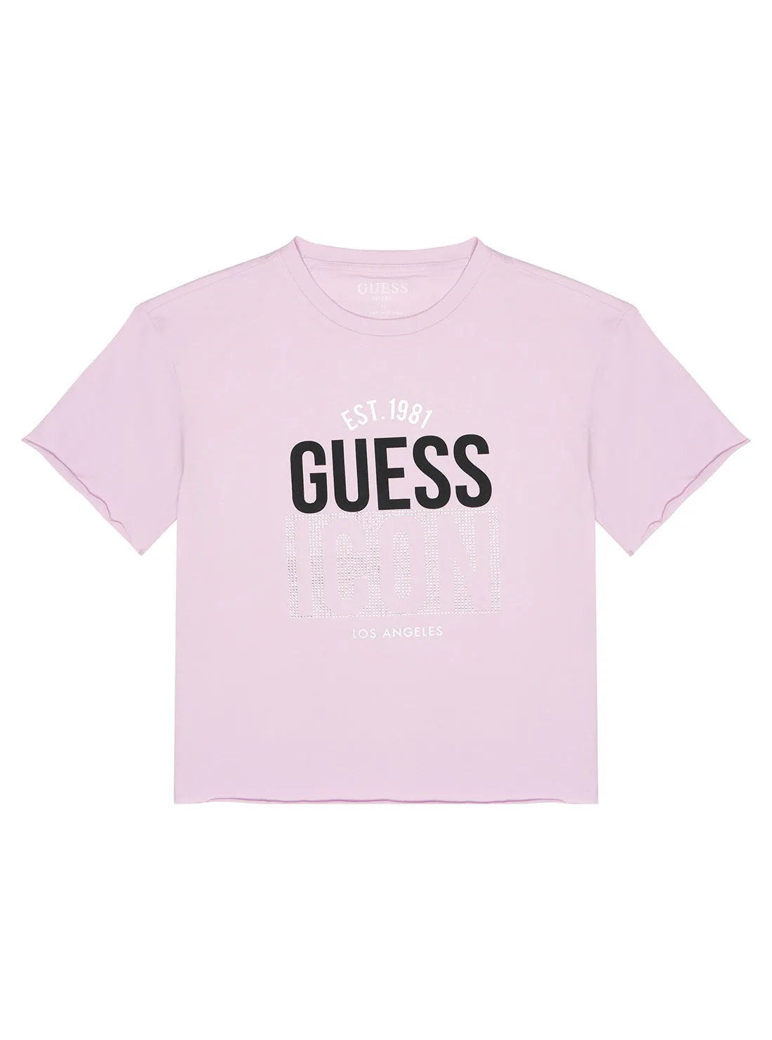 Lilla Flower Logo Midi T-Shirt (7-16)