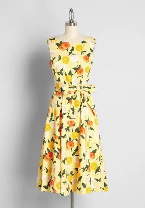 Marigold Medley Swing Dress