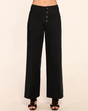 Marjory Ankle Length Stretch Cotton Pant