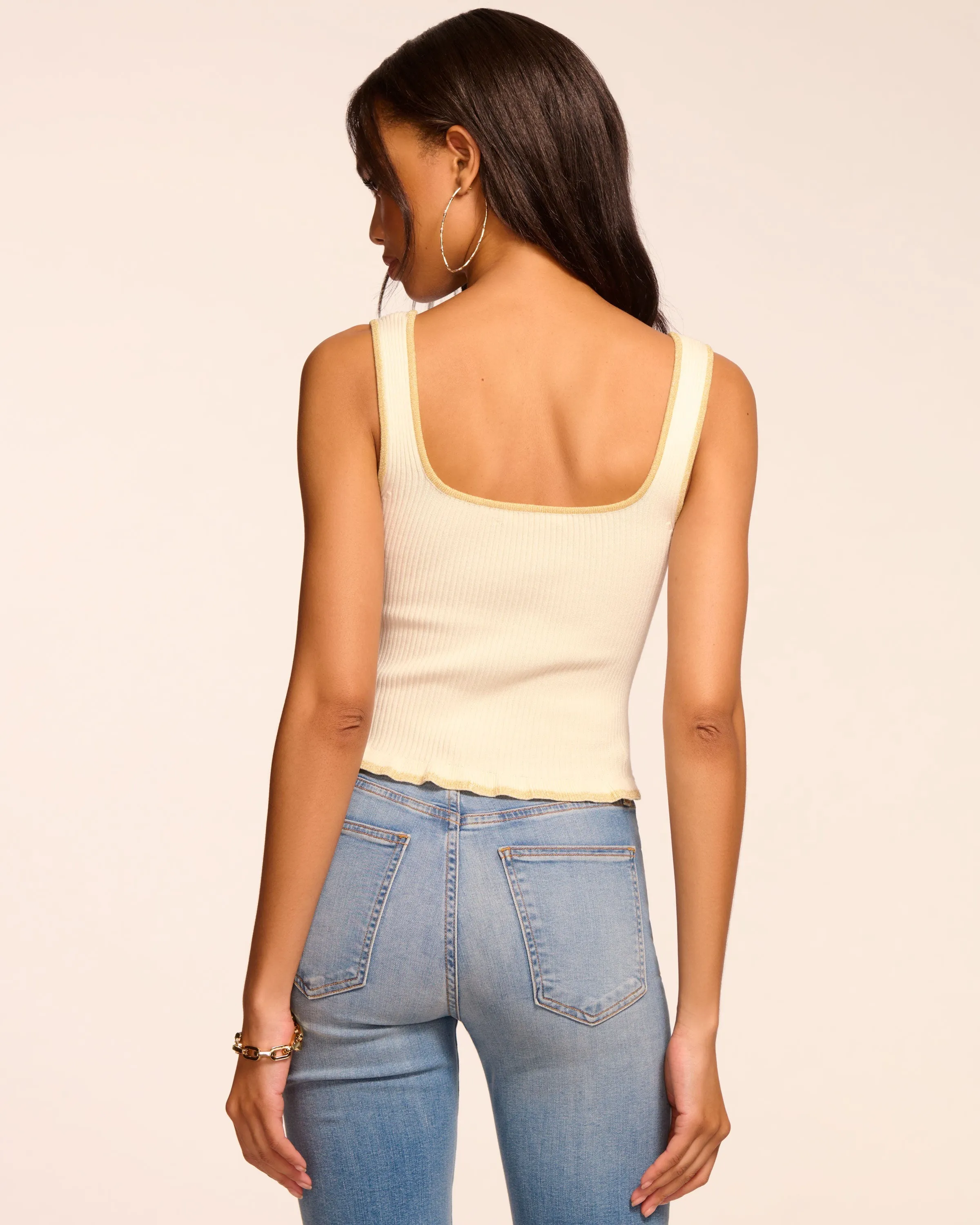 Maude Knit Scoop Neck Tank Top