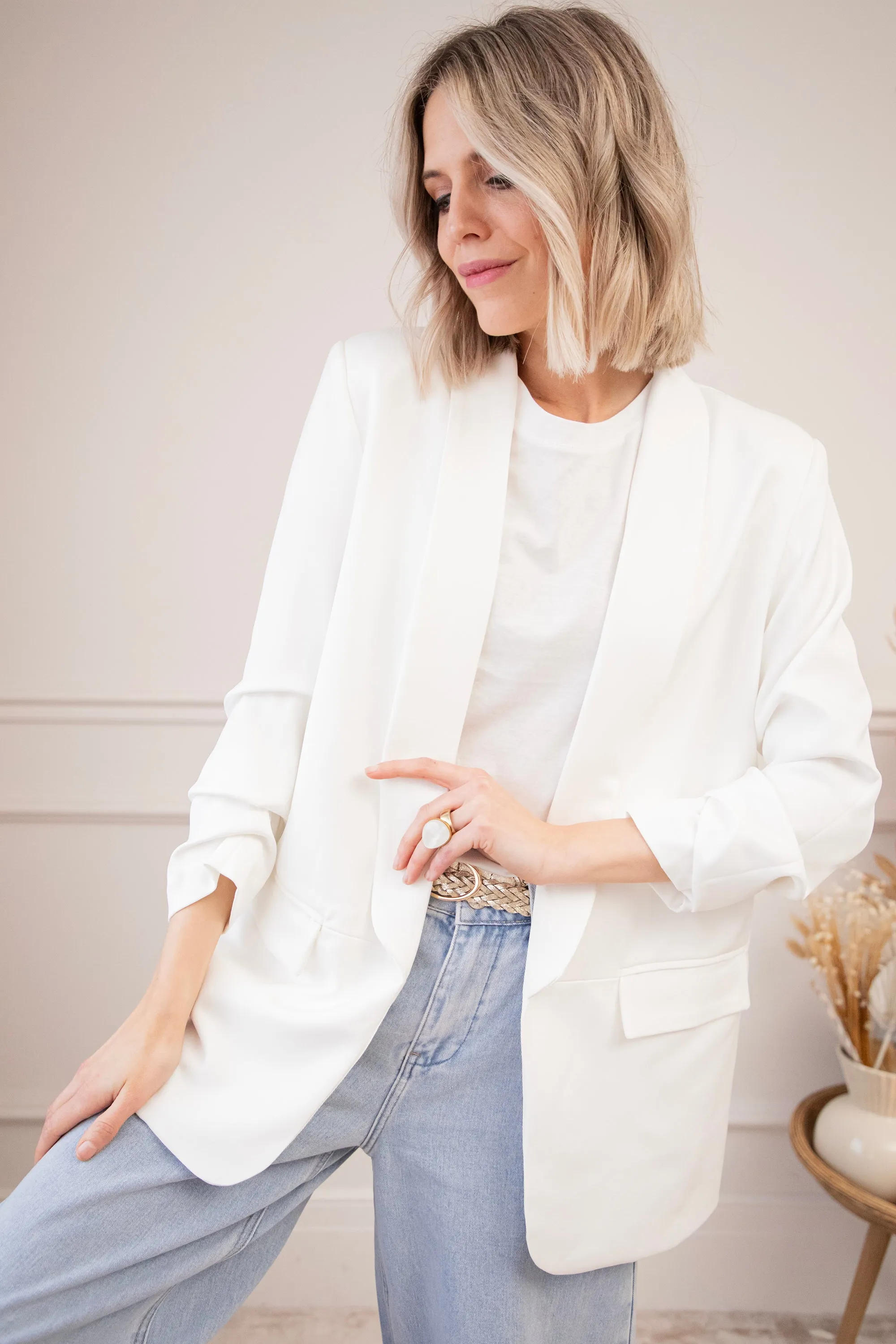 My Number One Off White - Blazer