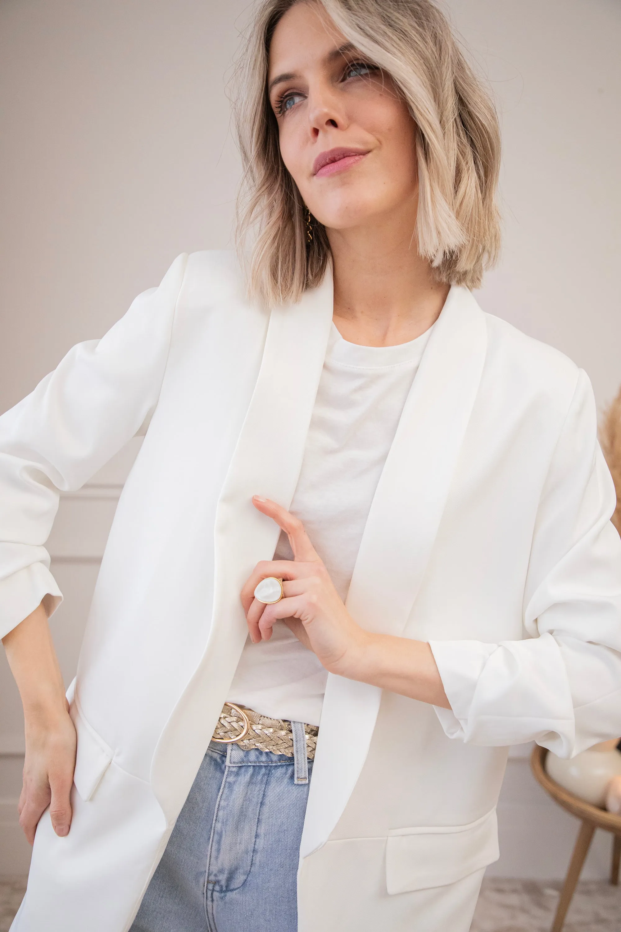 My Number One Off White - Blazer