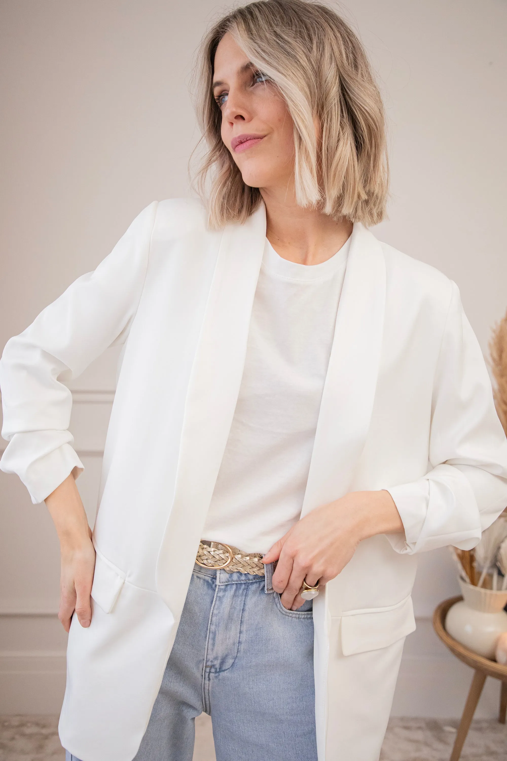 My Number One Off White - Blazer