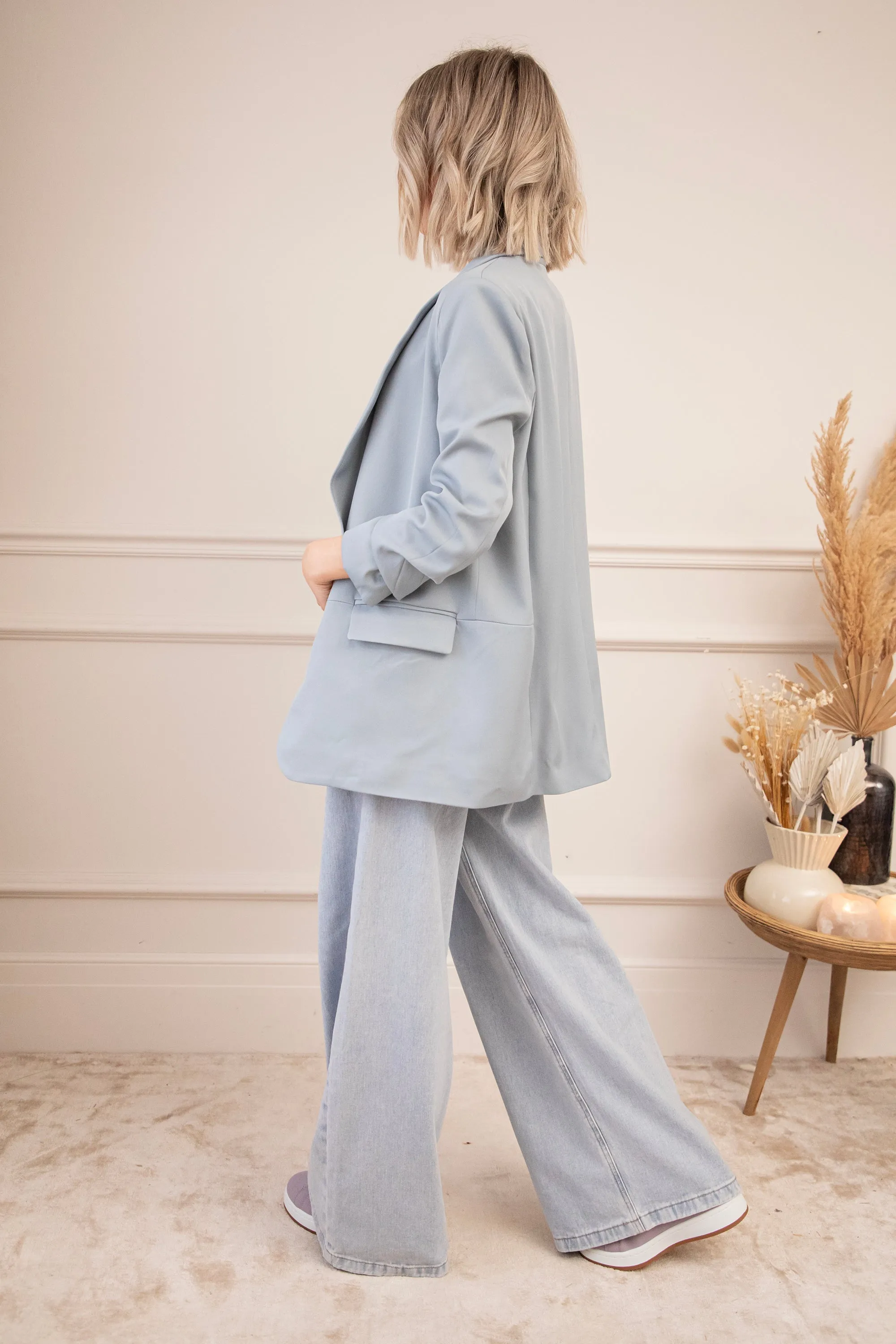 My Number One Powder Blue - Blazer