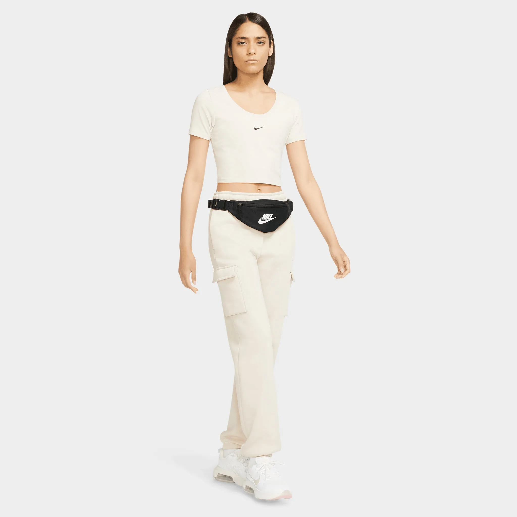 Nike Heritage Waistpack Black / Black - White