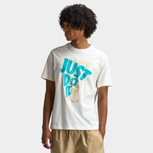 Nike Sportswear Just Do It Graphic T-Shirt / Sail