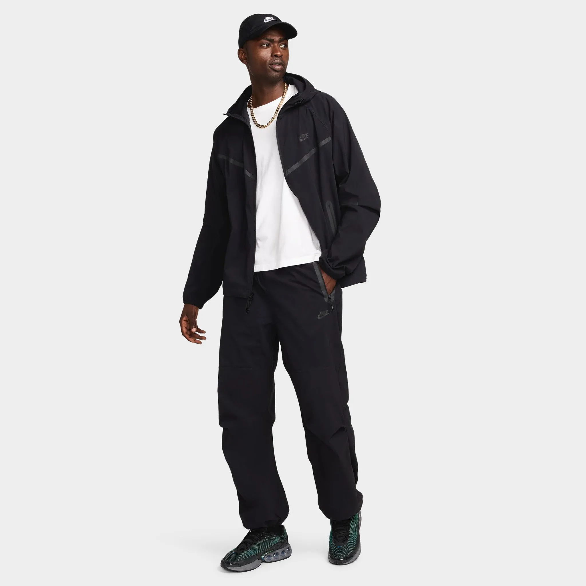 Nike Tech Woven Oversized Pants Black / Black - Black