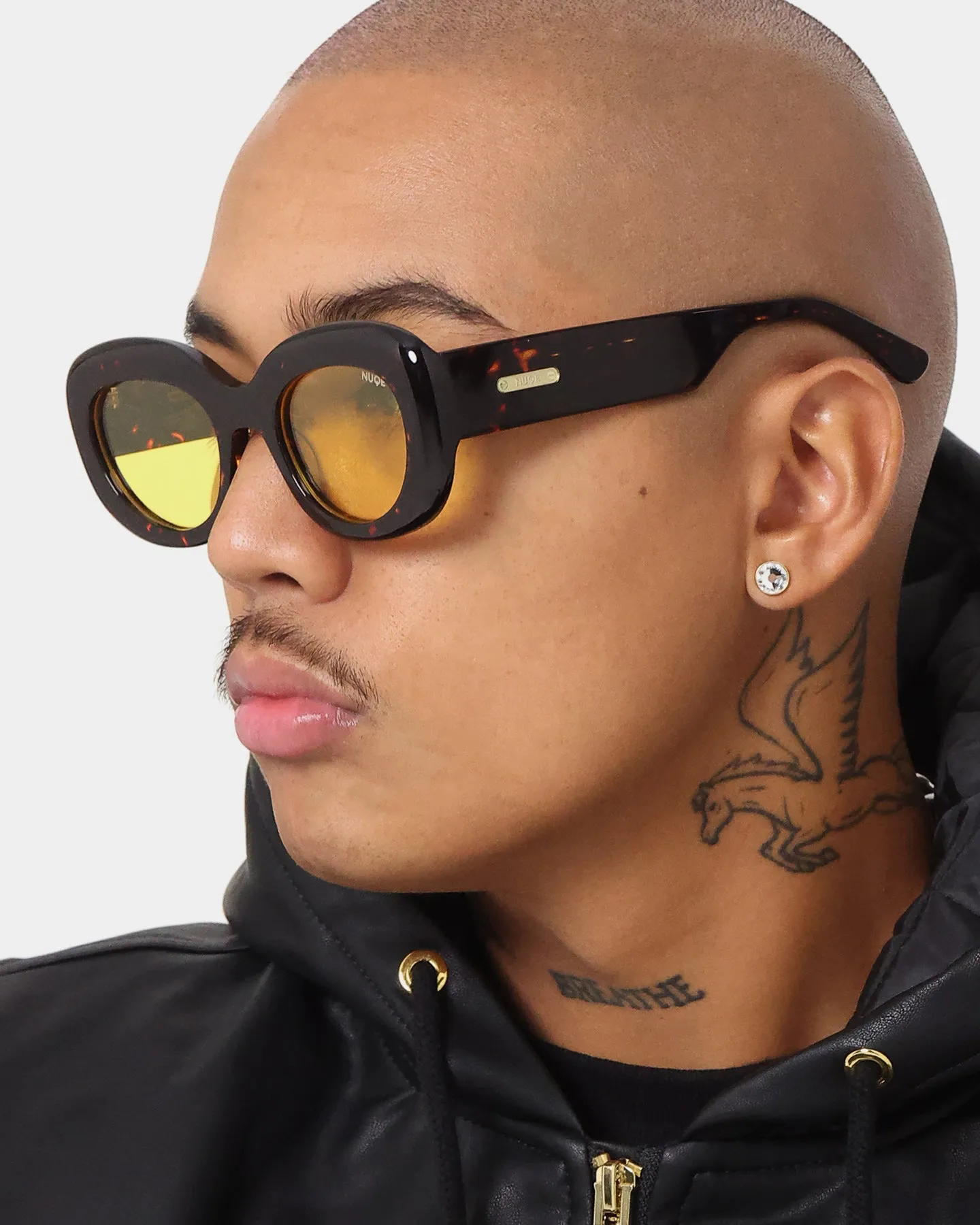 NUQE Daytona Sunglasses Tortoise/Yellow