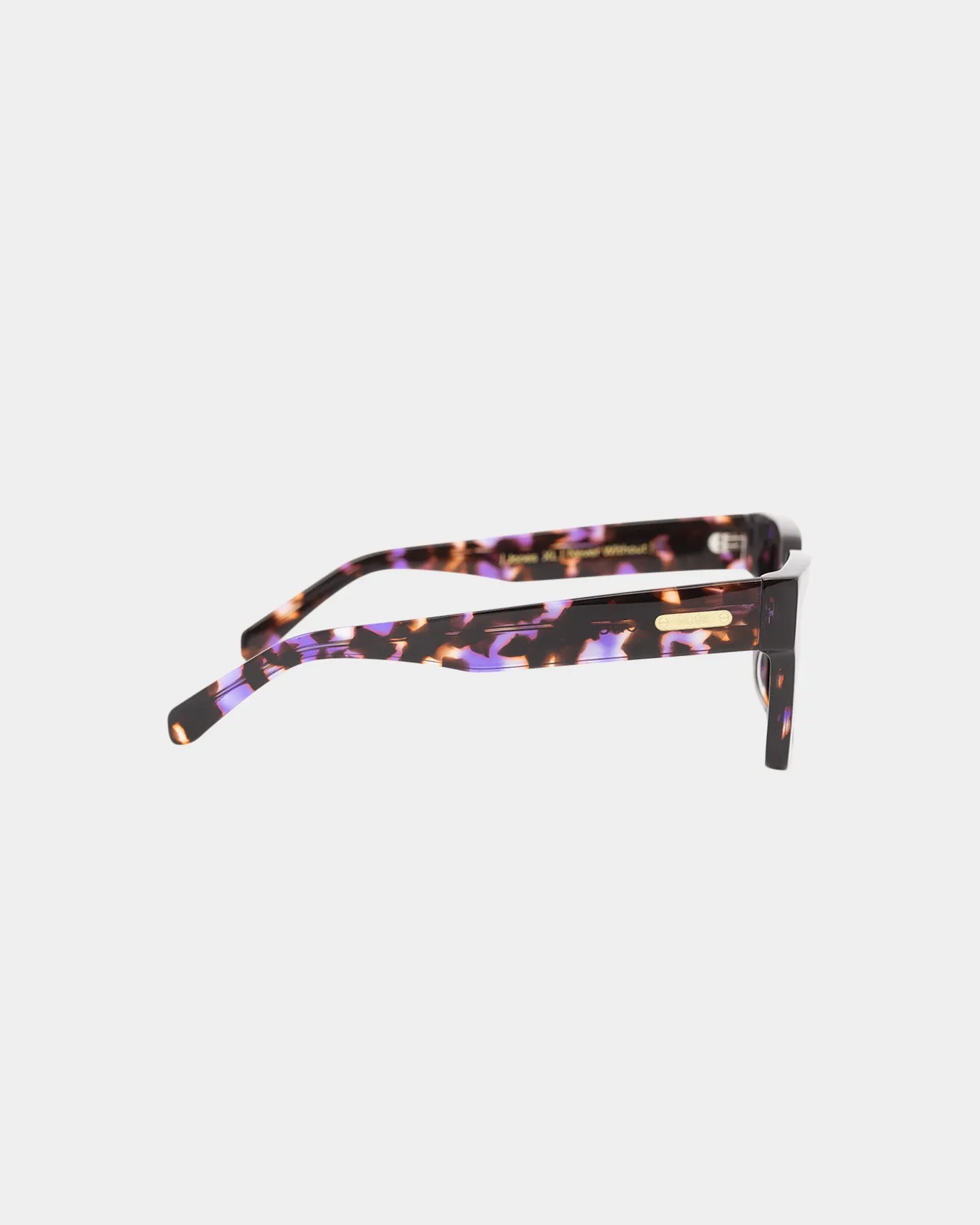 Nuqe Jones XL Sunglasses Violet Tortoise