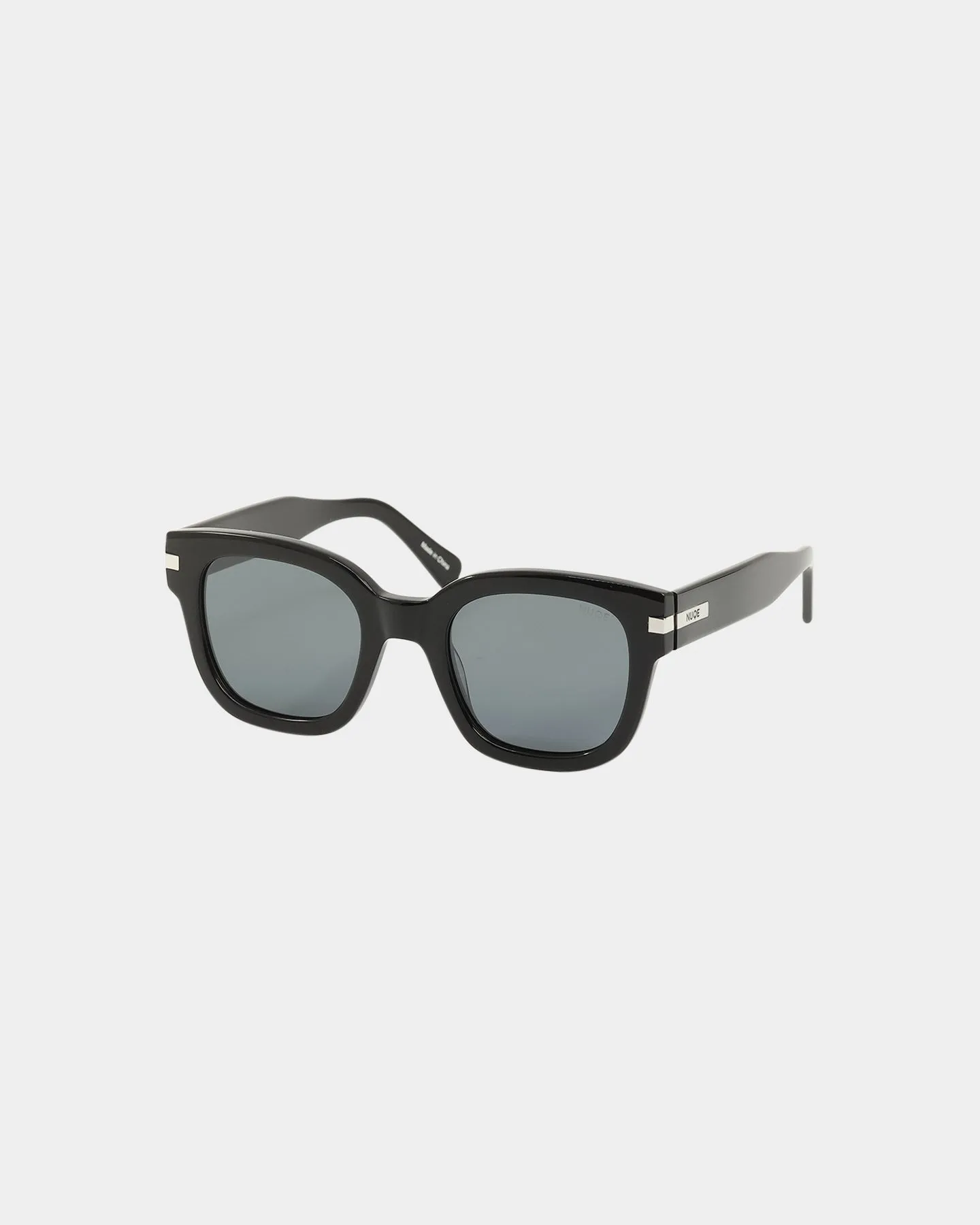 NUQE Magari Sunglasses Black/Silver