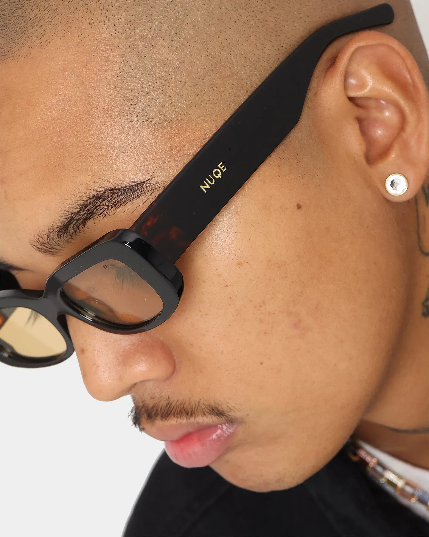 NUQE Marker Sunglasses Black/Brown