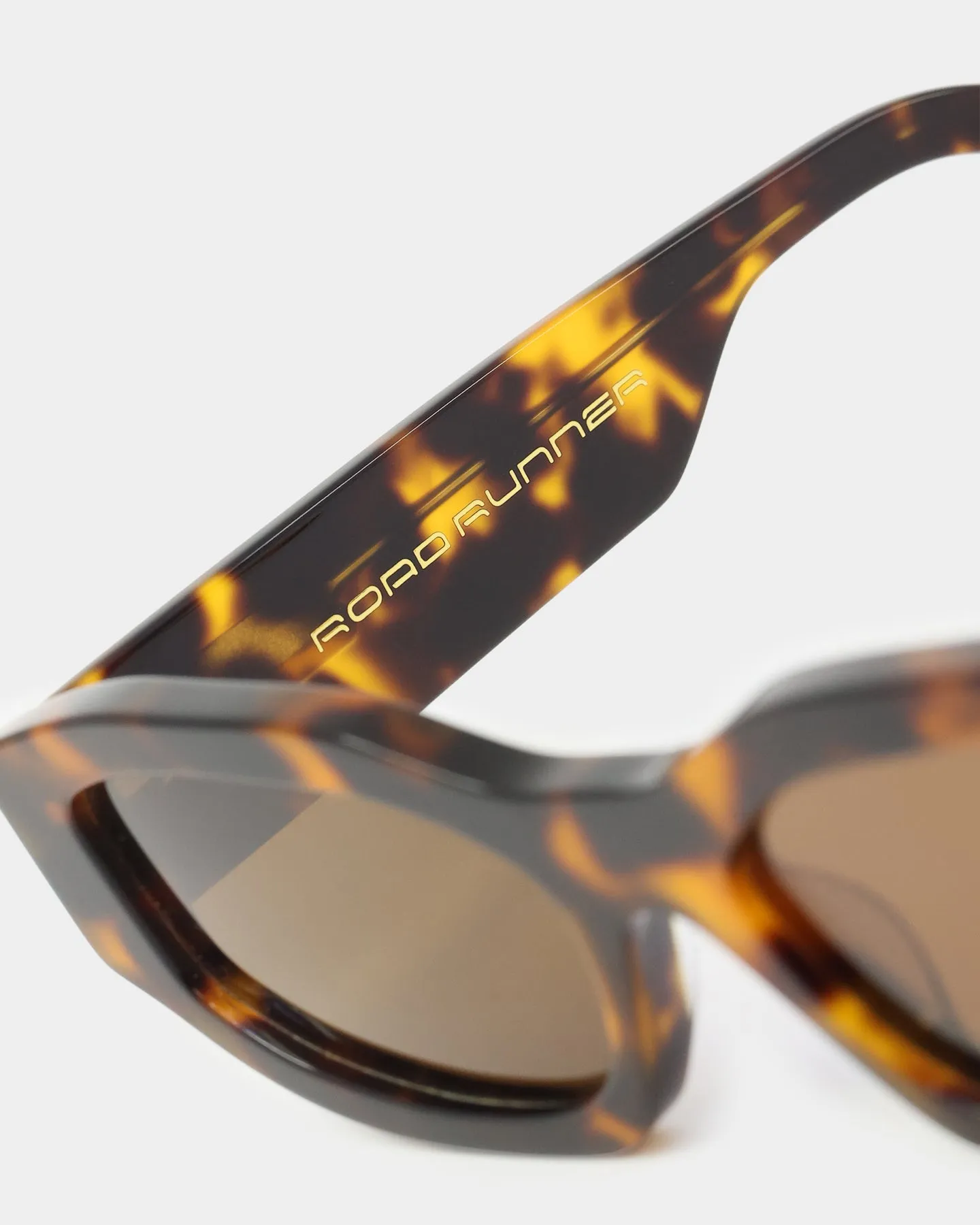 NUQE Road Runner Sunglasses Tort/Gold