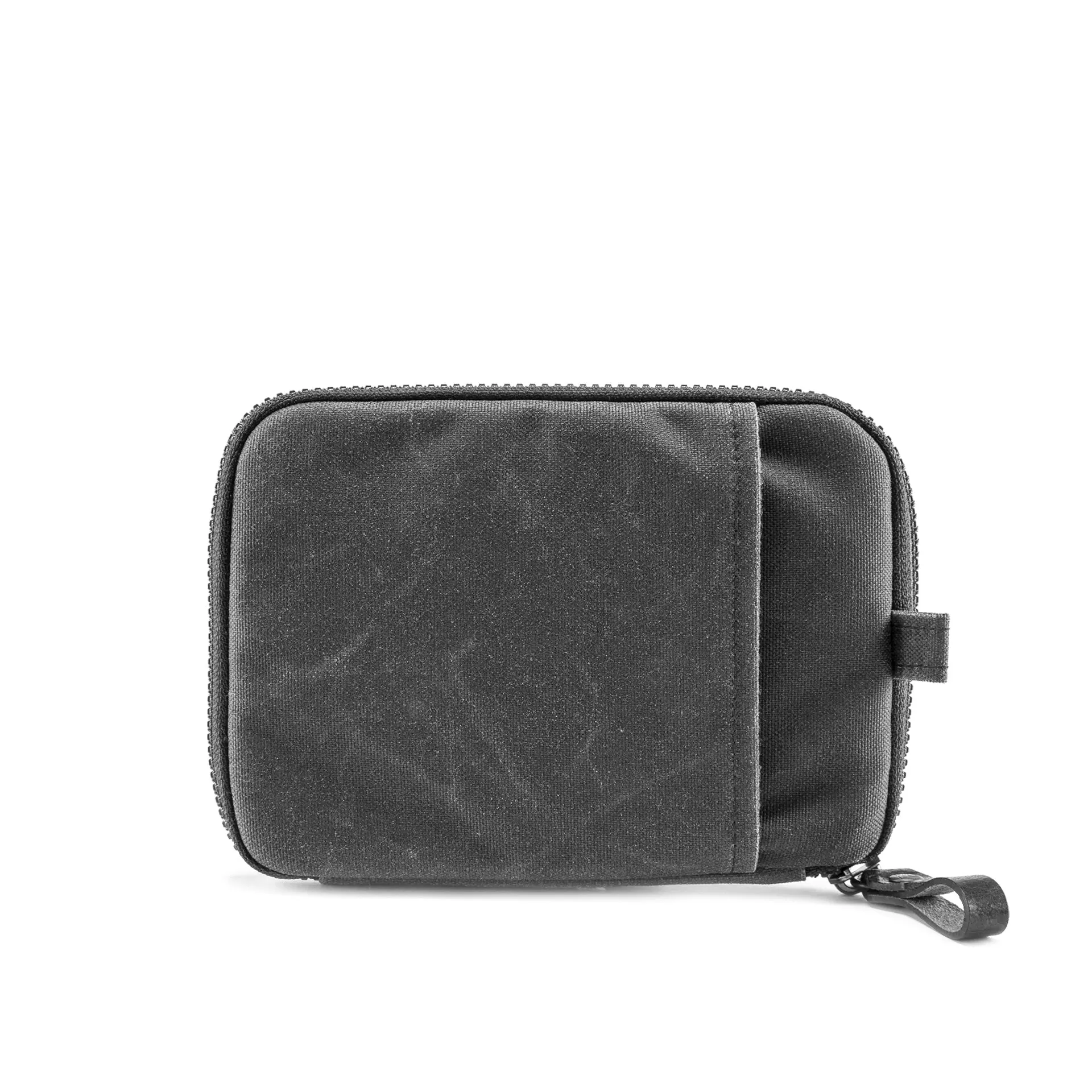 Nylon   Leather Passport Pouch / Travel Folio