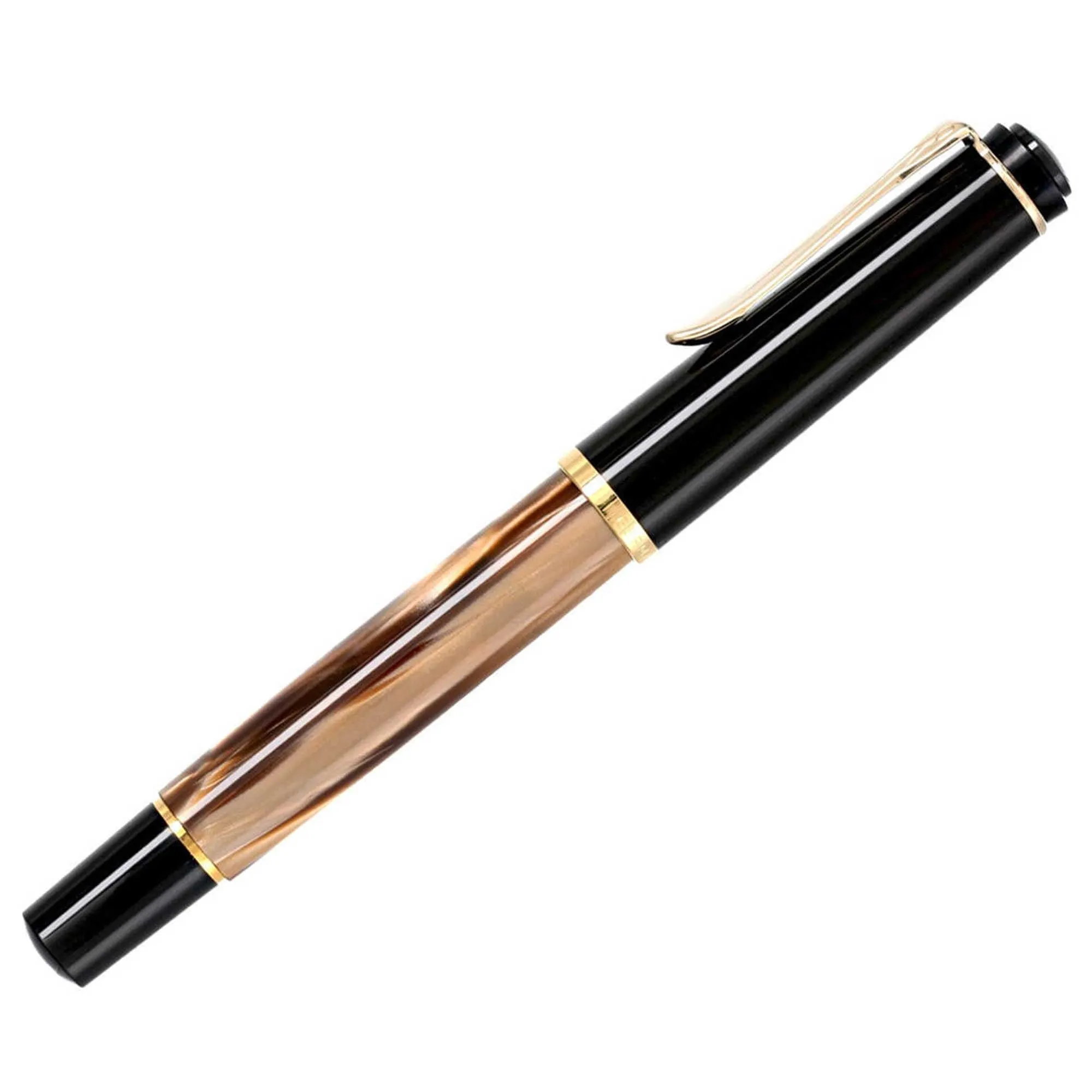 Pelikan Fountain Pen - Classic M200 Resin Brown Marbled