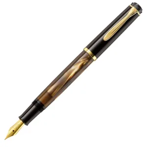 Pelikan Fountain Pen - Classic M200 Resin Brown Marbled