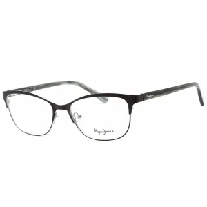 Pepe Jeans Women's Eyeglasses - Black Metal Cat Eye 53mm Full Rim Frame | PJ1389 C1