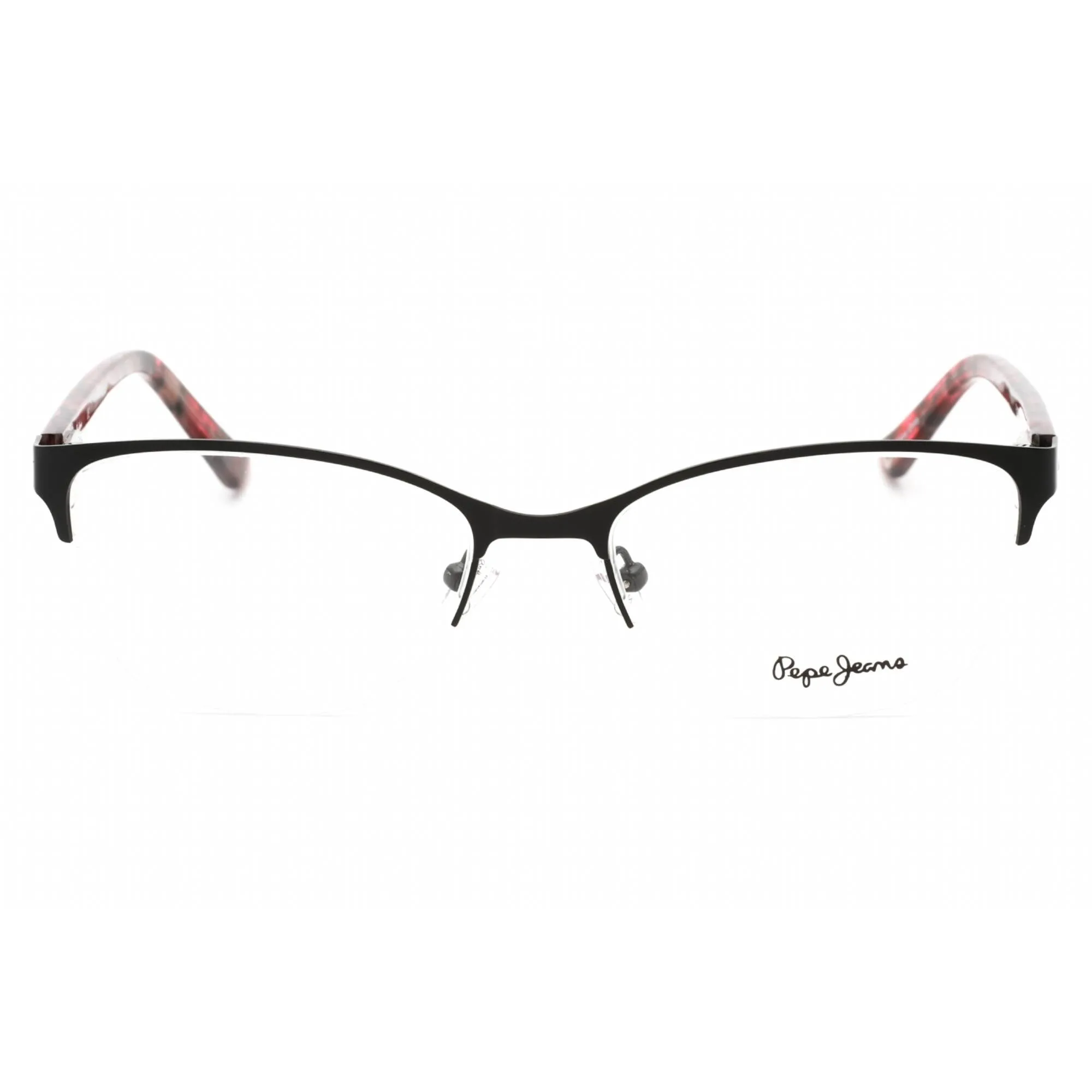 Pepe Jeans Women's Eyeglasses - Black Metal Cat Eye Frame Clear Demo Lens | PJ1388 C1