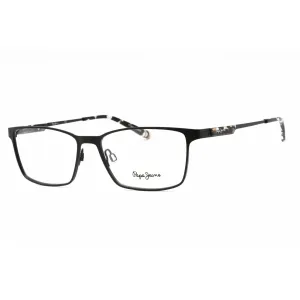 Pepe Jeans Women's Eyeglasses - Black Metal Rectangular Full Rim Frame | PJ1298 C1