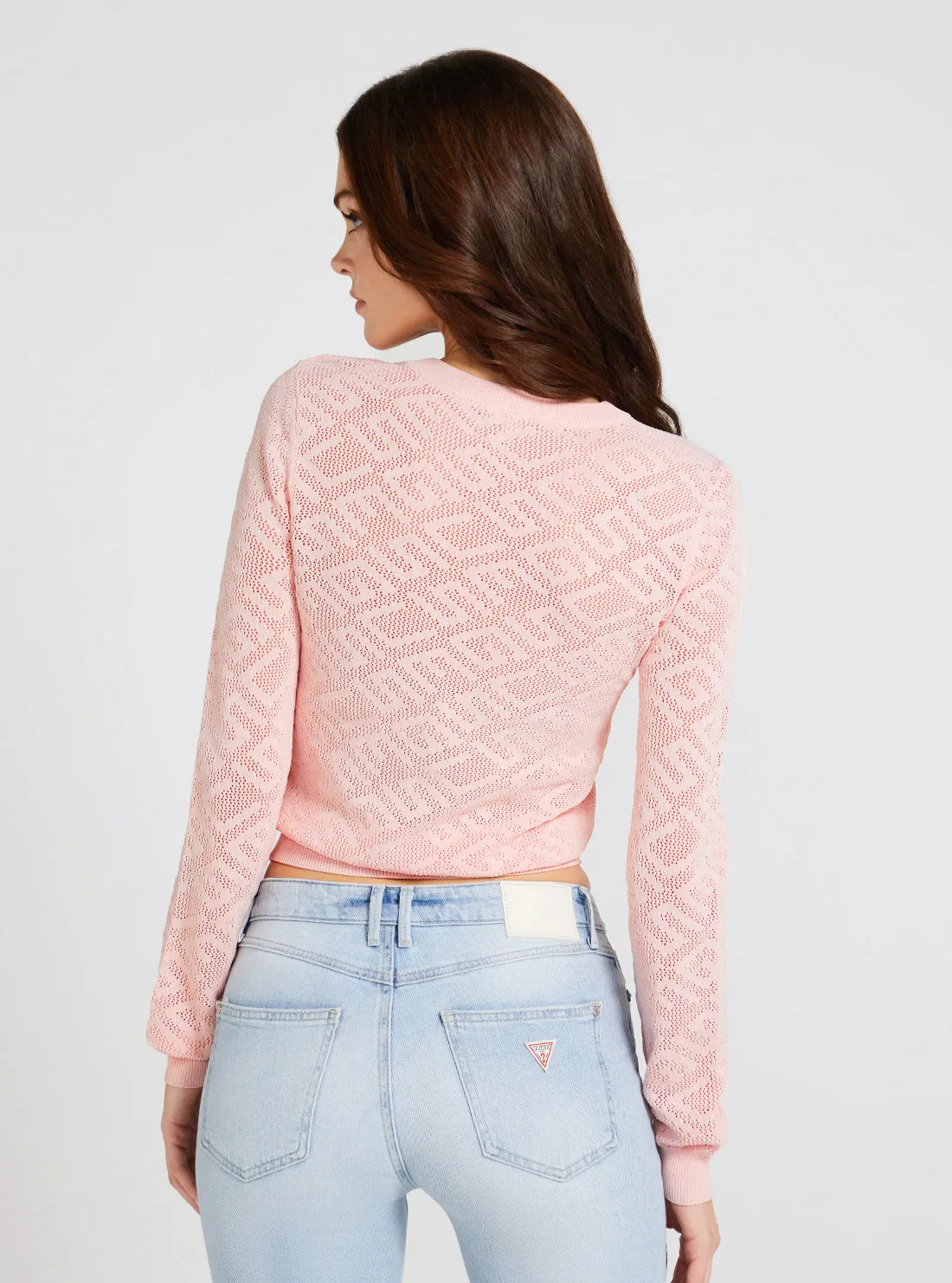 Pink Paula G Logo Top