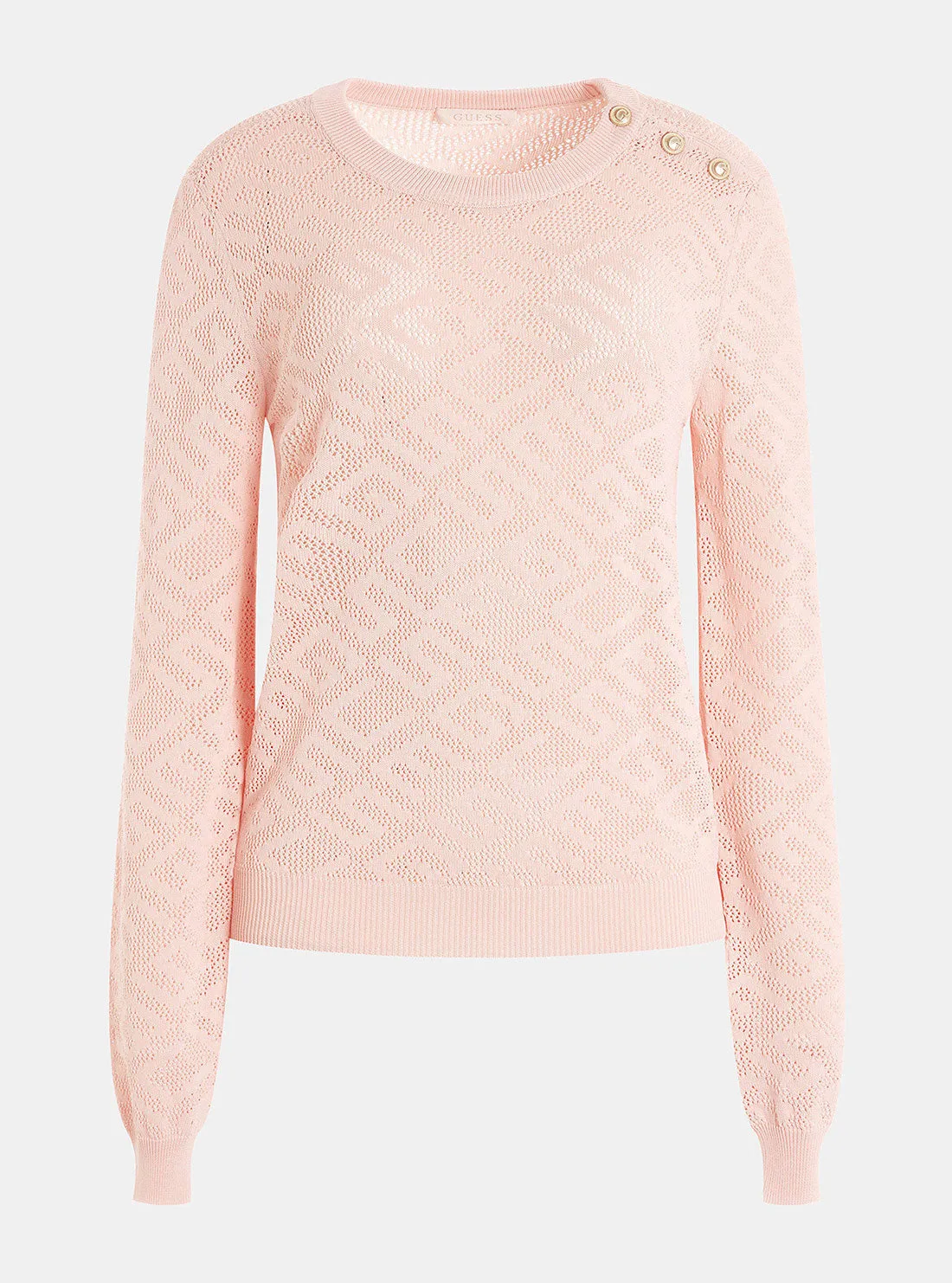 Pink Paula G Logo Top