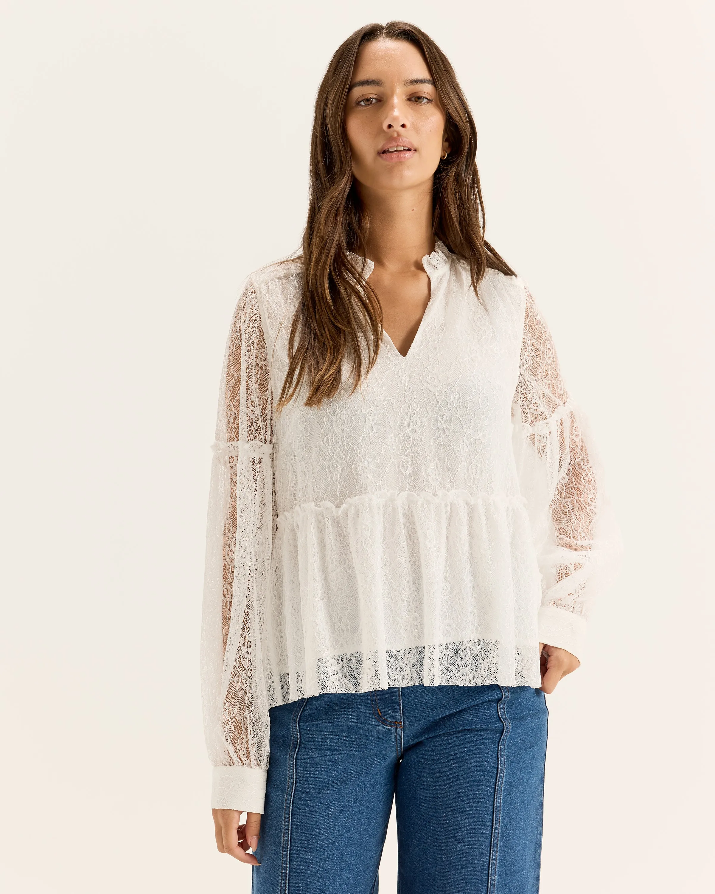 Pompidou Lace Blouse