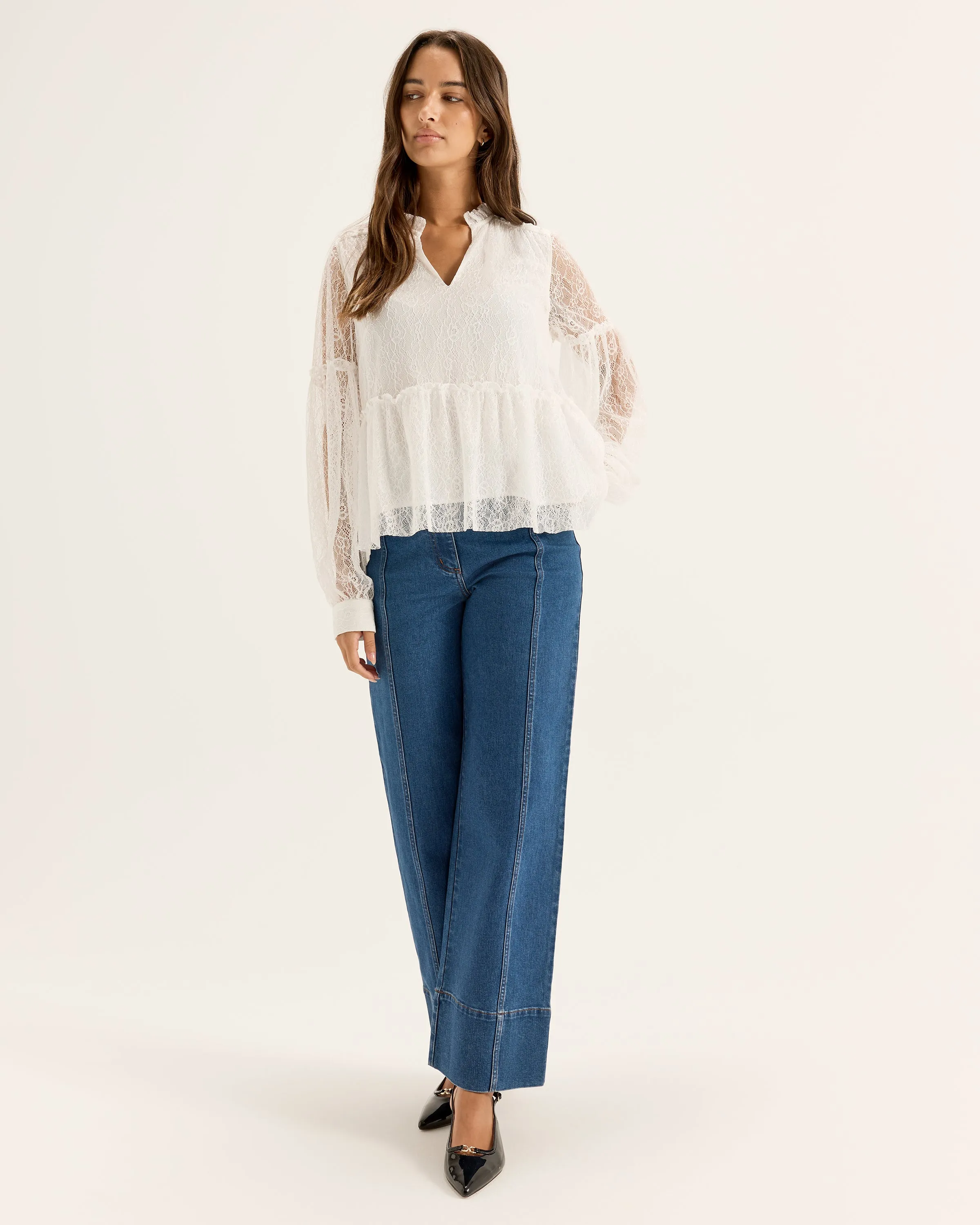 Pompidou Lace Blouse
