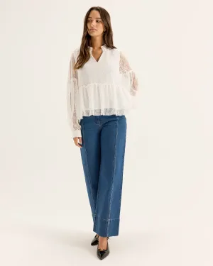 Pompidou Lace Blouse