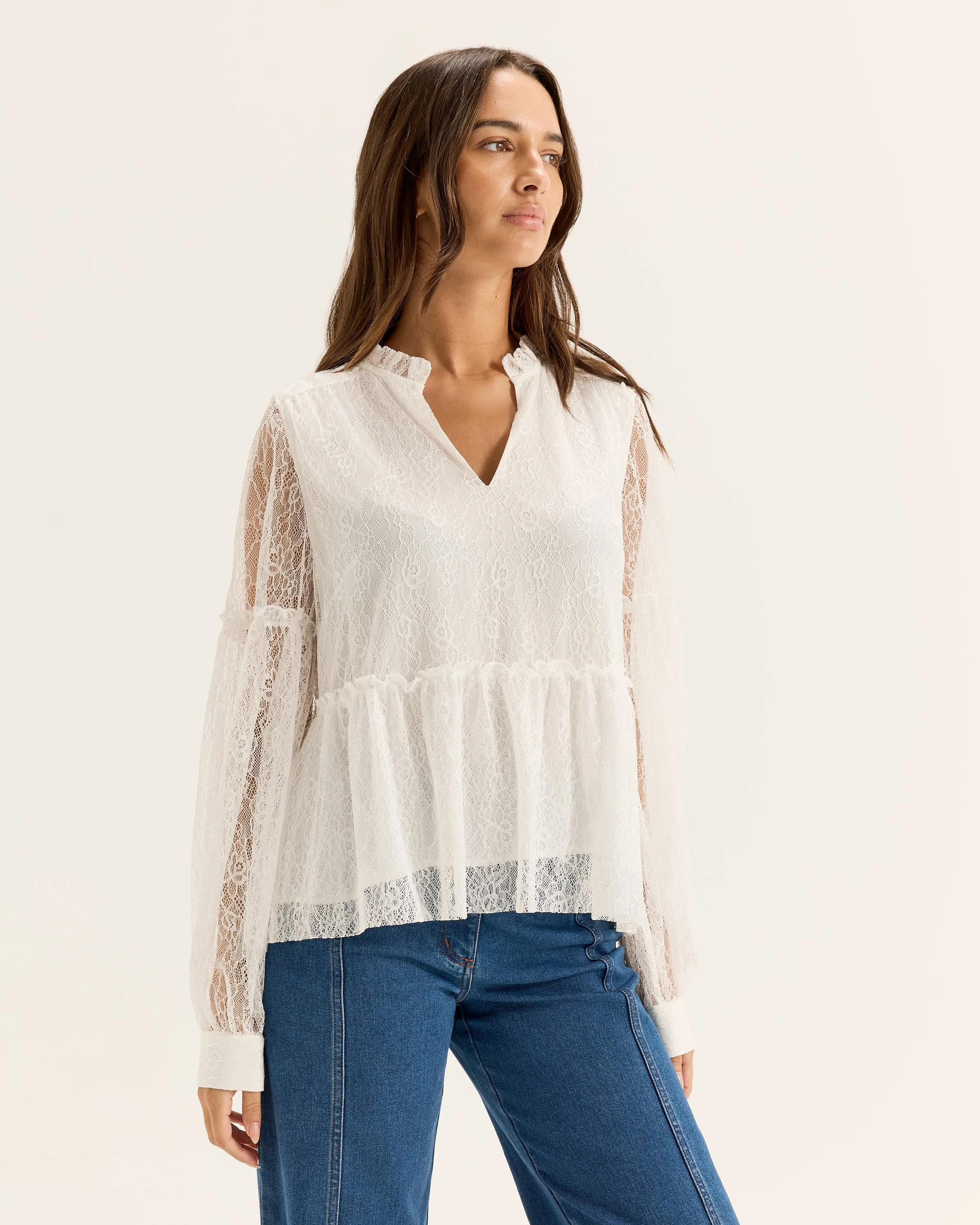 Pompidou Lace Blouse