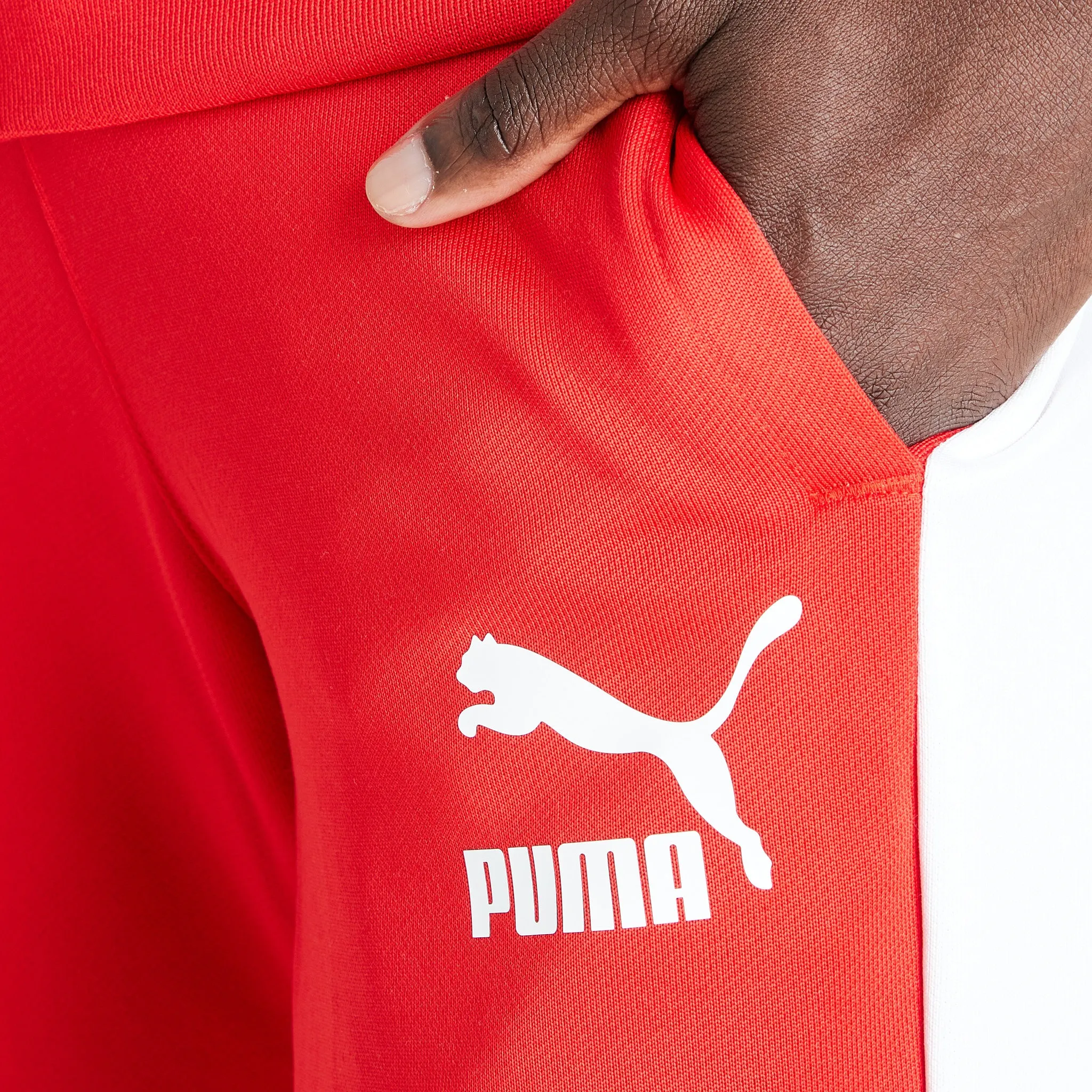 Puma Iconic T7 Track Pants PT / High Risk Red